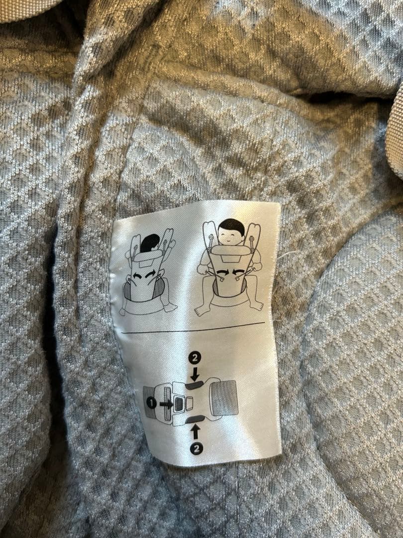 エルゴベビー オムニブリーズ 抱っこ紐 OMNI breeze グレー