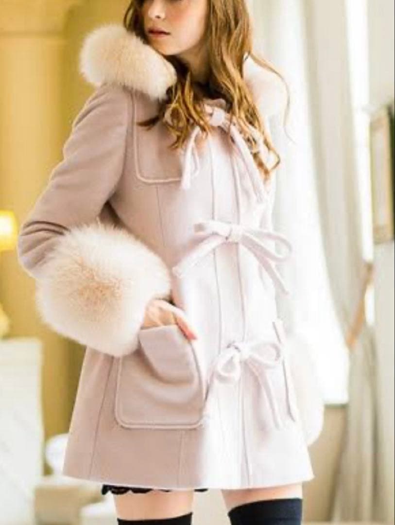 WITHSUN Happy×3コート ピンク M