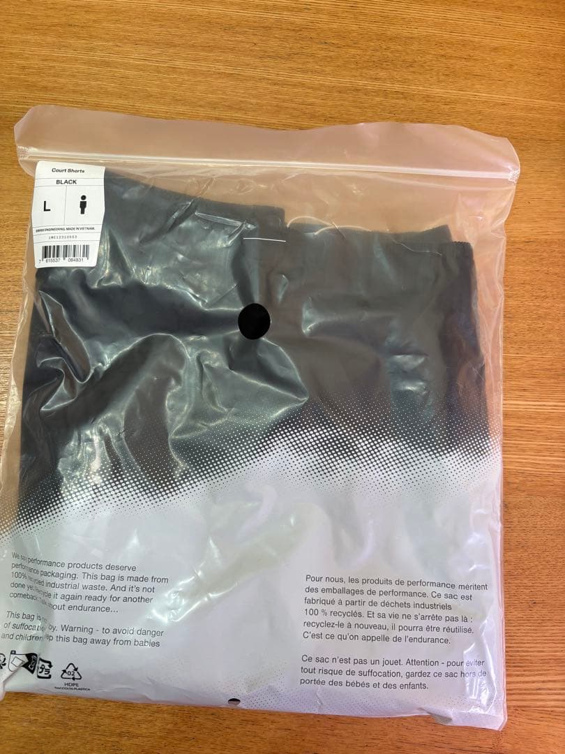 On Court Shorts ブラック Lサイズ