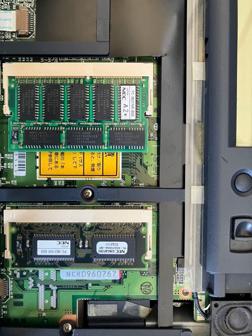 NEC PC-9821 Nr166 Windows 95 ノートPC 訳あり品