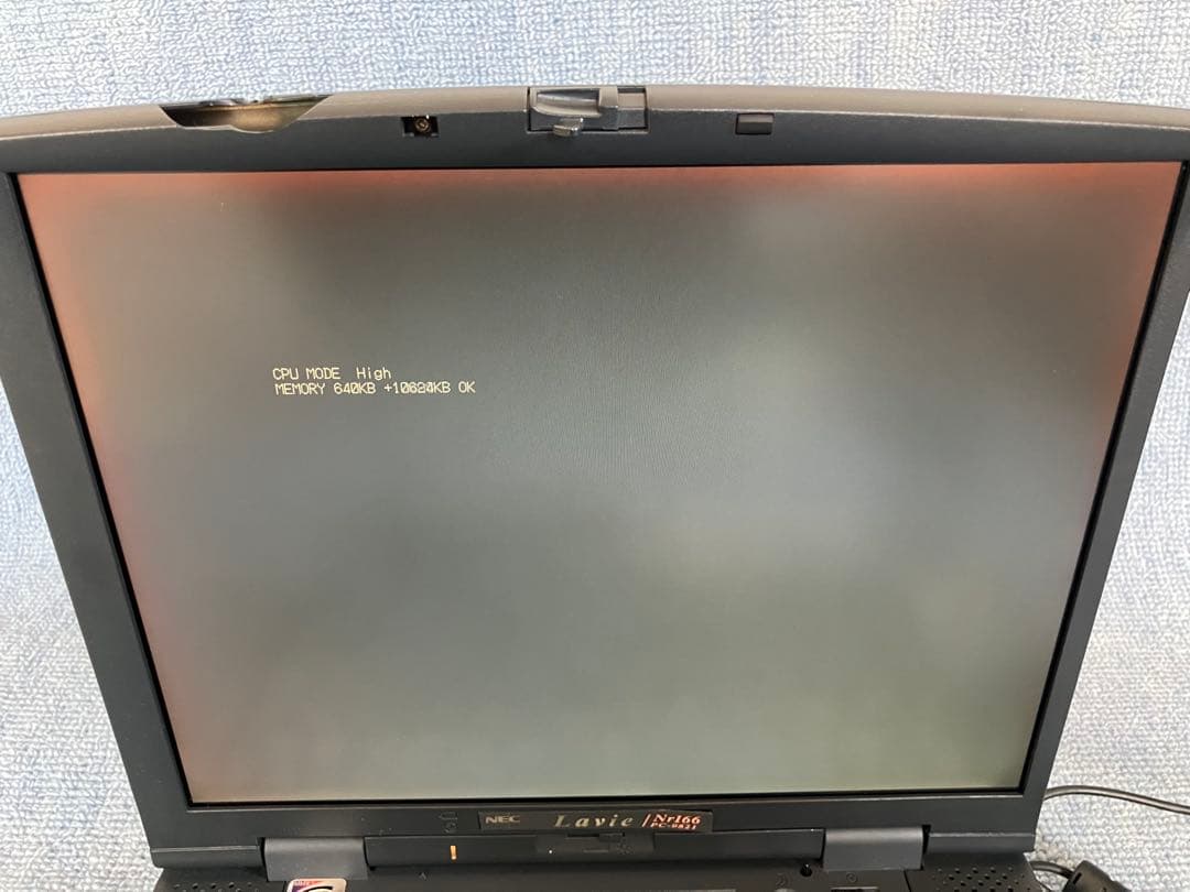 NEC PC-9821 Nr166 Windows 95 ノートPC 訳あり品