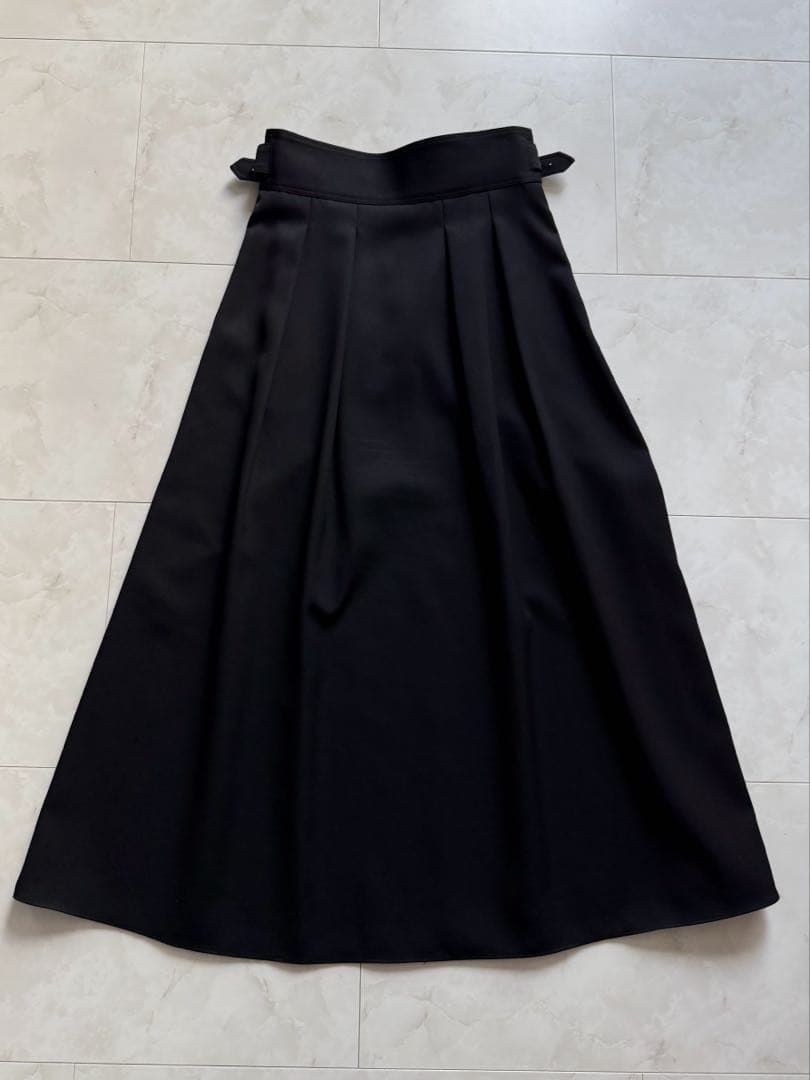 THE RERACS ザリラクス　グルカスカート 38 黒