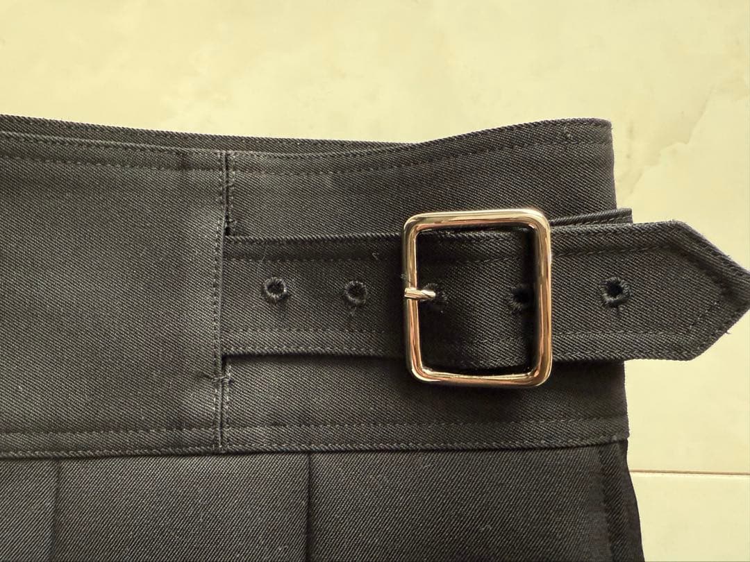 THE RERACS ザリラクス　グルカスカート 38 黒