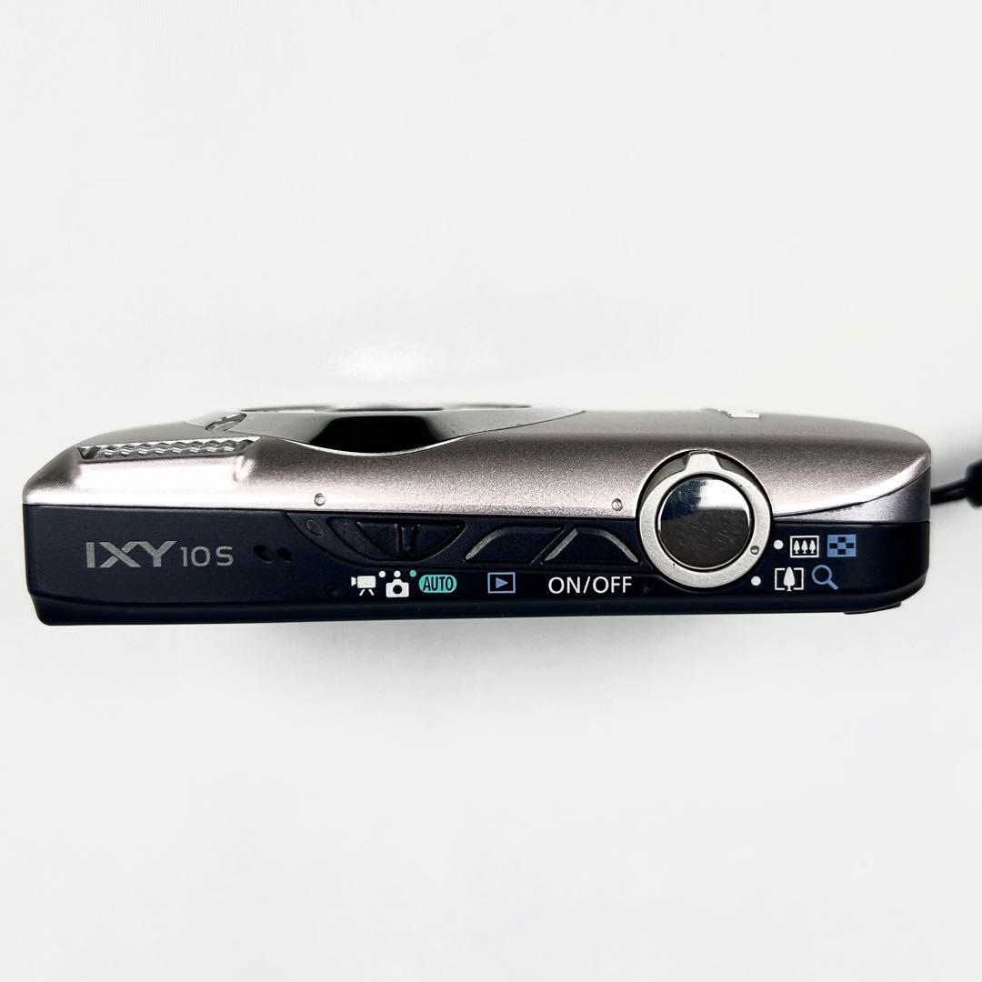 【美品】Canon キャノン IXY 10S シルバー コンデジ 動作確認済