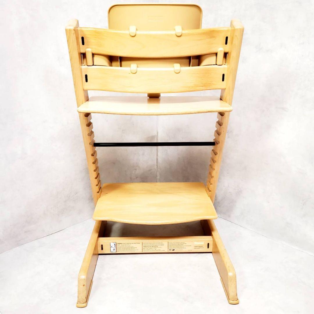 【組立品発送】ストッケ トリップトラップ ナチュラル シリアル4 ベビーセット付