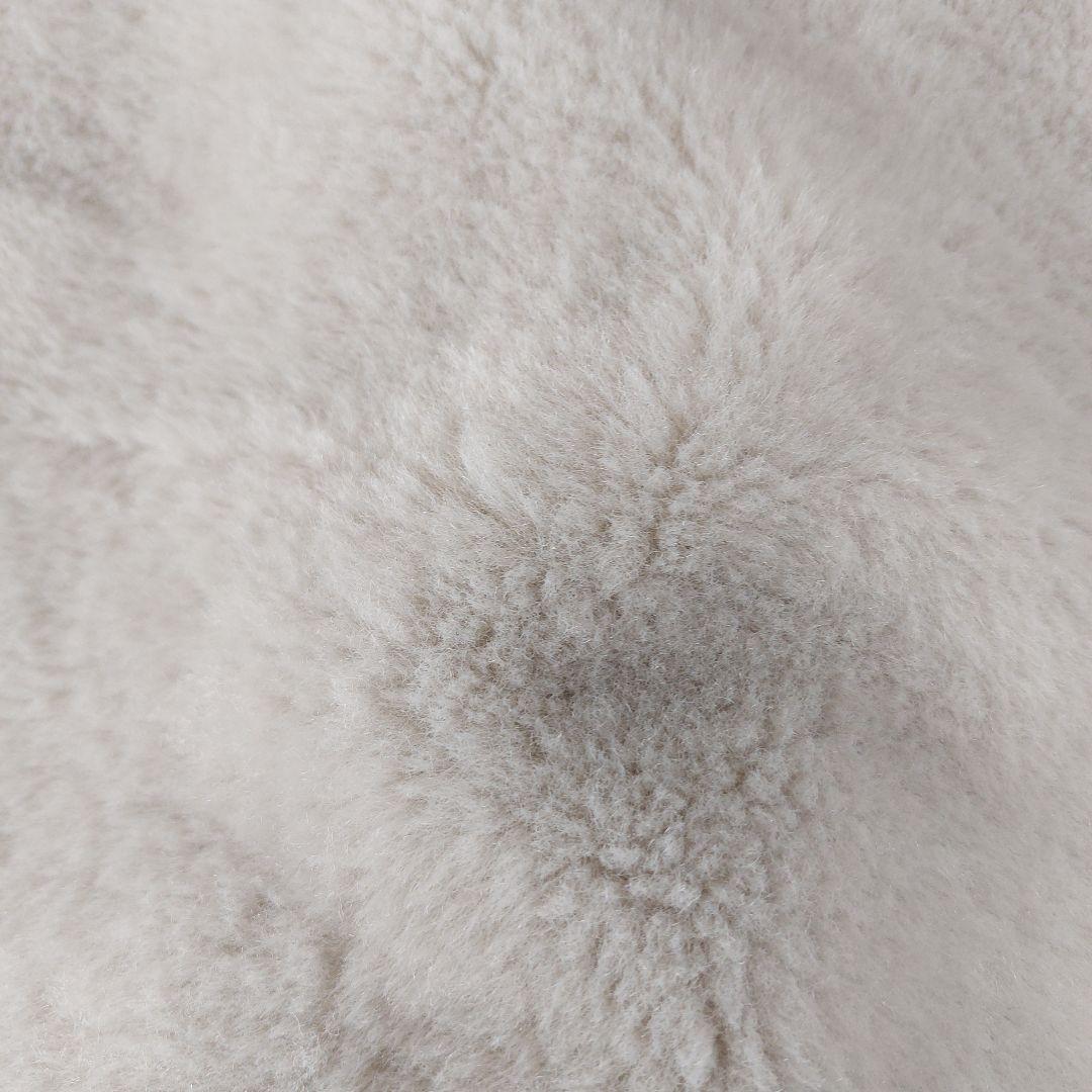 【新品】自由区　リバーシブル　エコメリノムートンジレ　３８　ボア