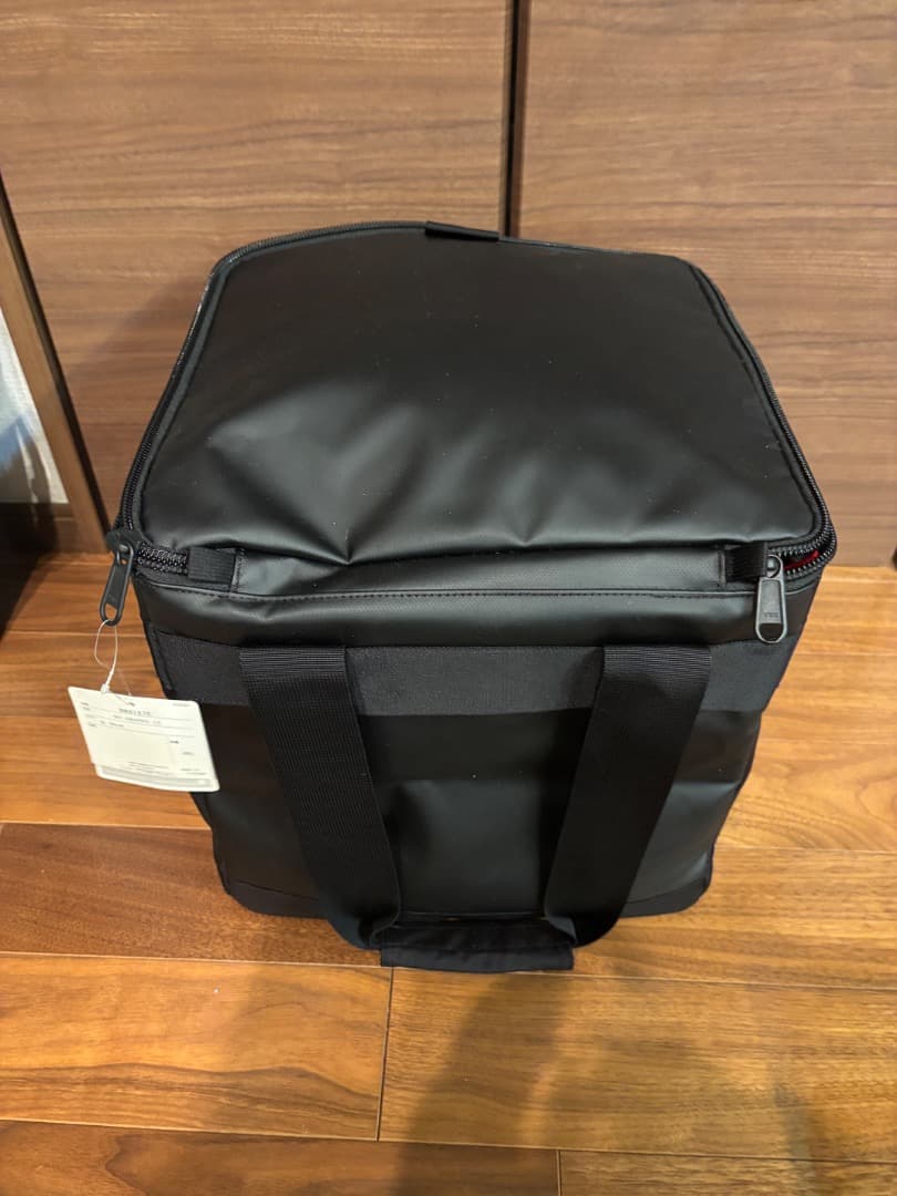 未使用 THE NORTH FACE 12inchレコードバッグ BLACK