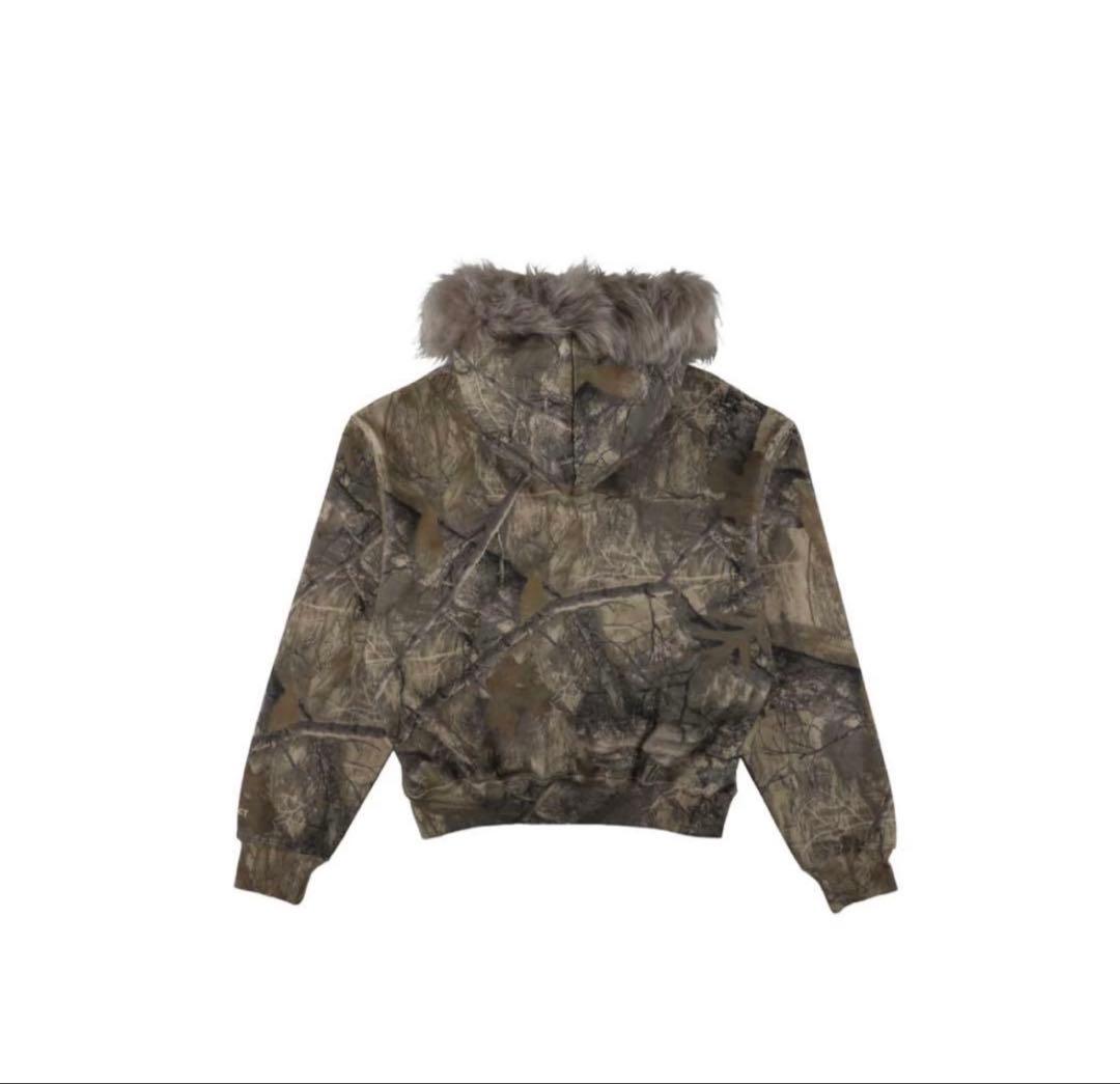 トップス 9/S PROJECT FUR ZIP HOODIE - REALTREE