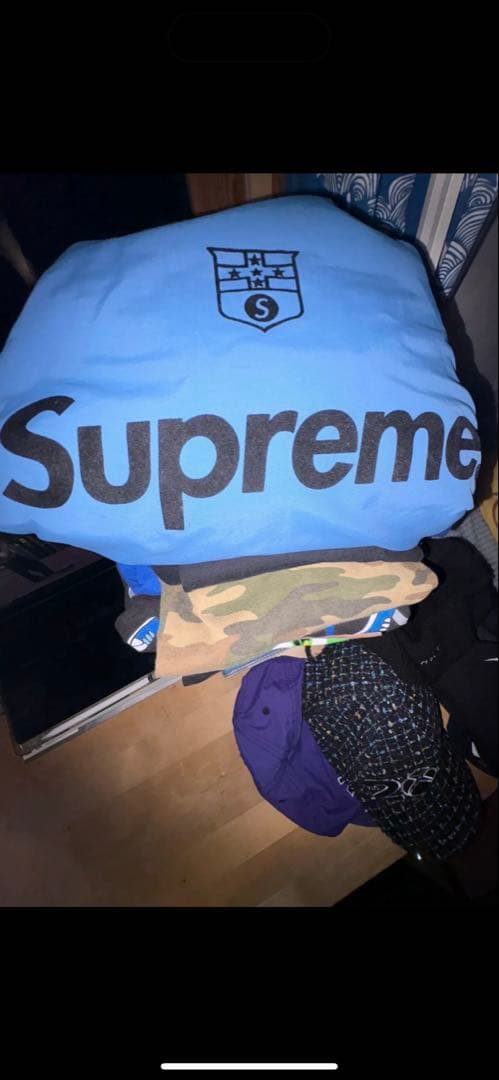 Supreme ナイロンジャケット 青