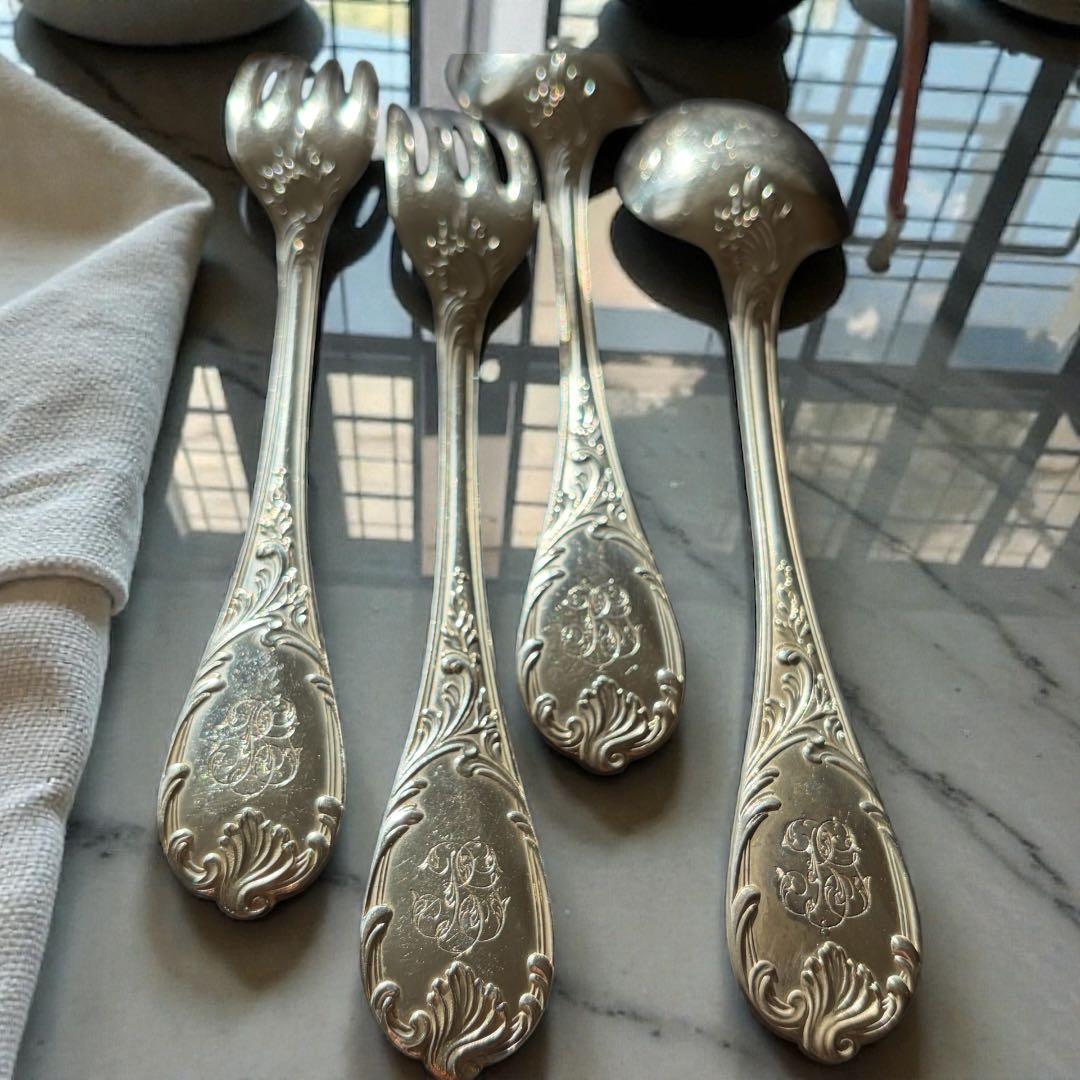 クリストフル　マルリー MARLY カトラリー　スプーンフォーク　アンティーク