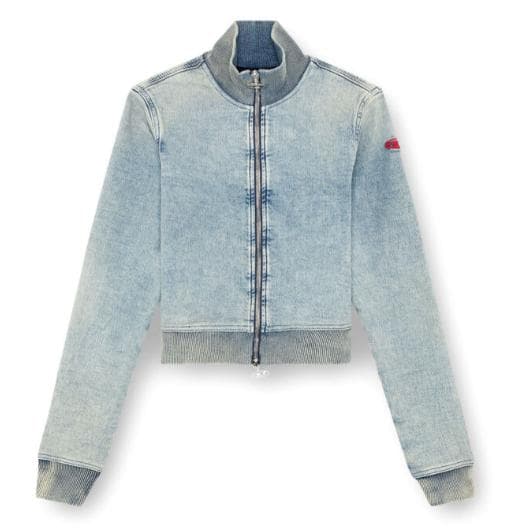 DIESEL 未使用美品 グレン期ダブルジップデニムジャケット