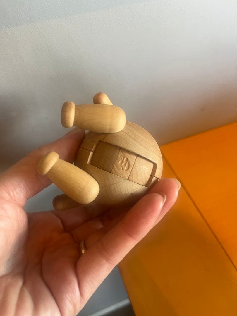 ギュンターライヒェル　Gunter Reichel ドイツ　木製　立体パズル　熊