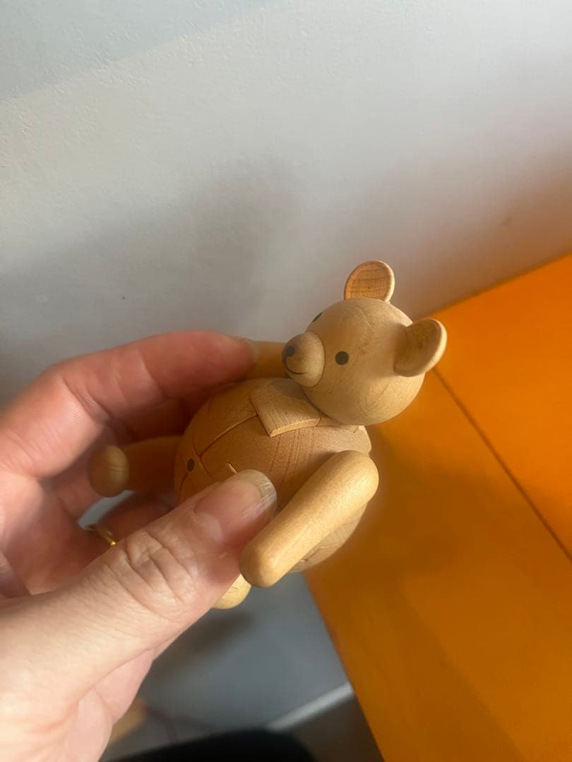 ギュンターライヒェル　Gunter Reichel ドイツ　木製　立体パズル　熊