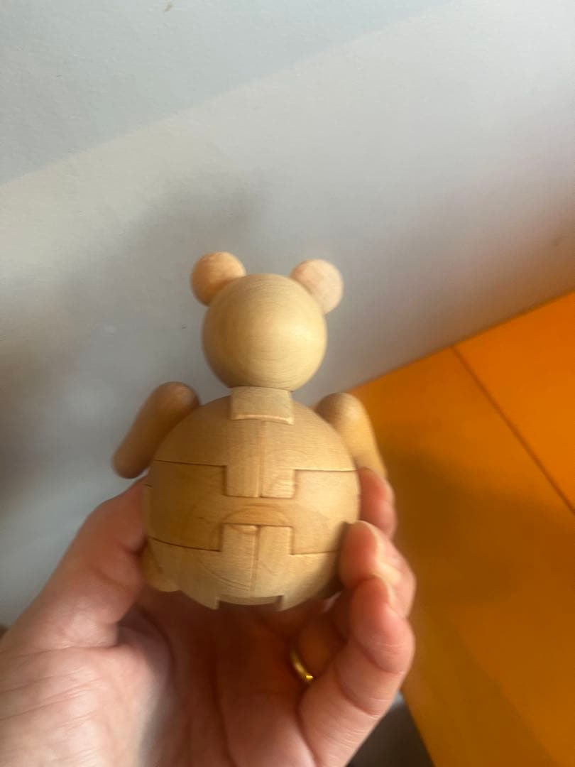 ギュンターライヒェル　Gunter Reichel ドイツ　木製　立体パズル　熊