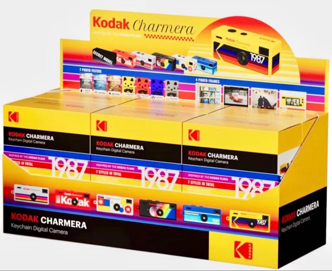 未開封 ２個セット キーホルダー型デジタルカメラKodak Charmera