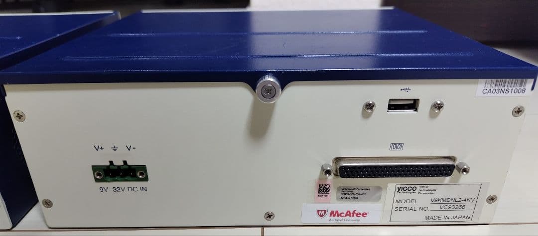 中古品 VISCO Technologis VTV-9000×2 画像検査装置