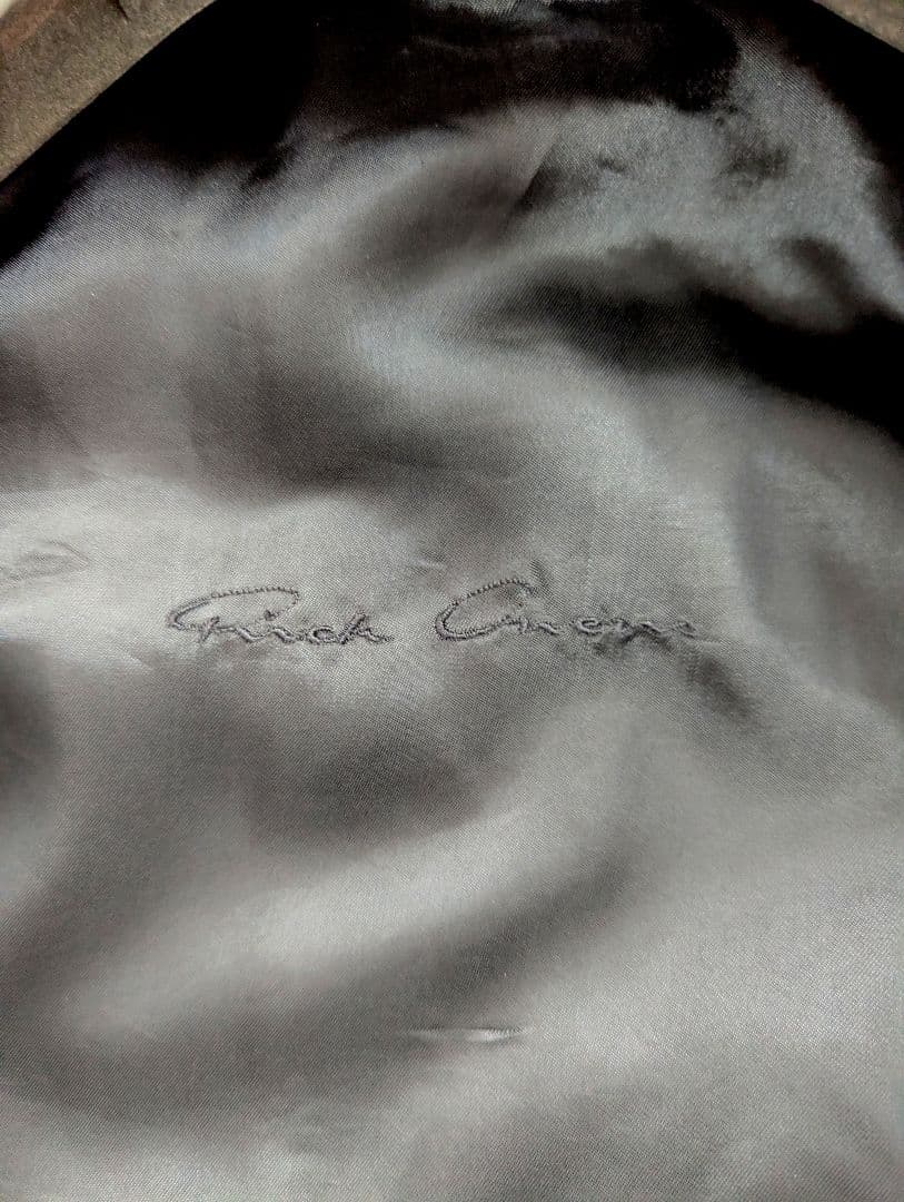 美品　FOGACHINE　リックオウエンス　ラムレザー　クラシック　フライト