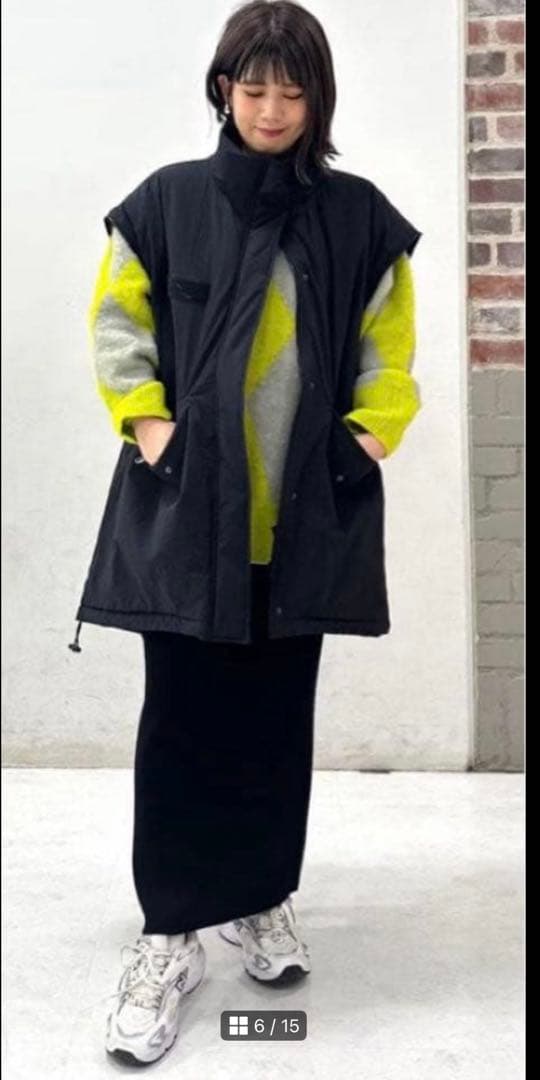 み*ゆ様 新品未使用タグ付　JEANASIS ソデ2WAYモンスターパーカーコー