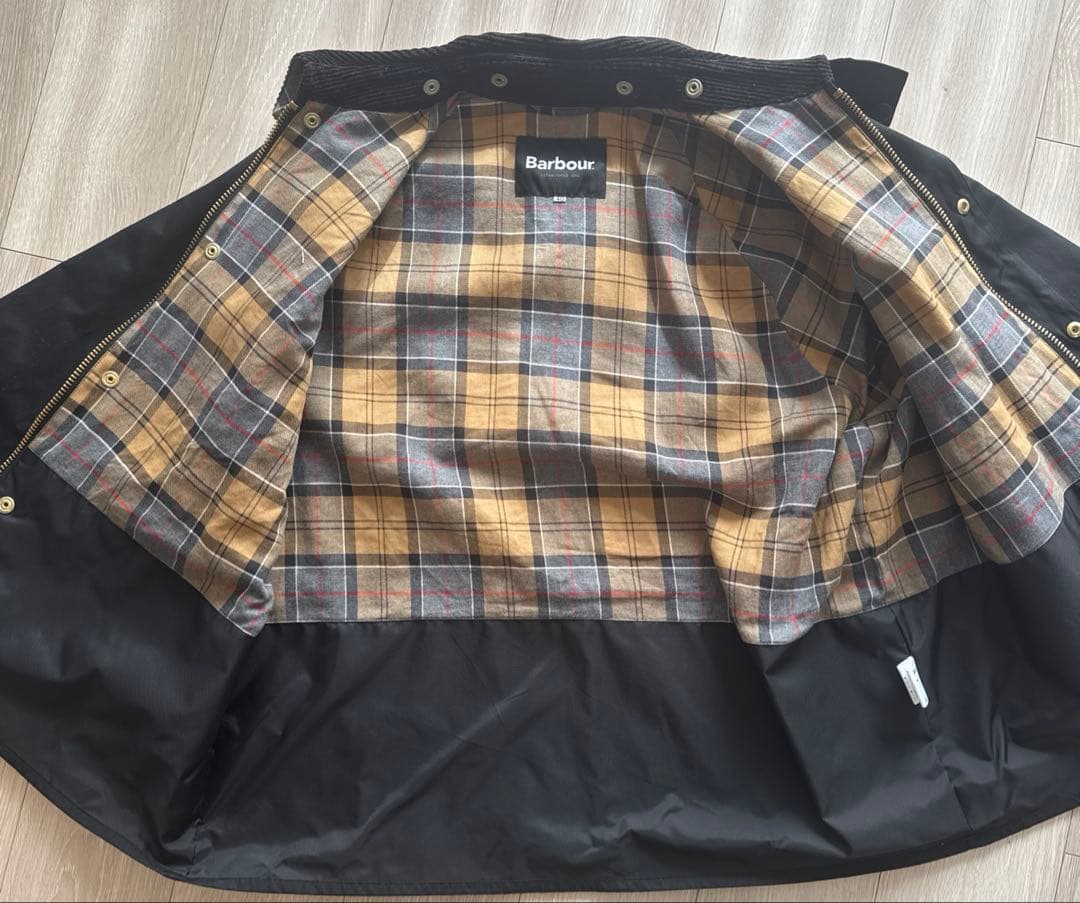 中古Barbour 別注 TRANSPORT トランスポートブラック サイズ40