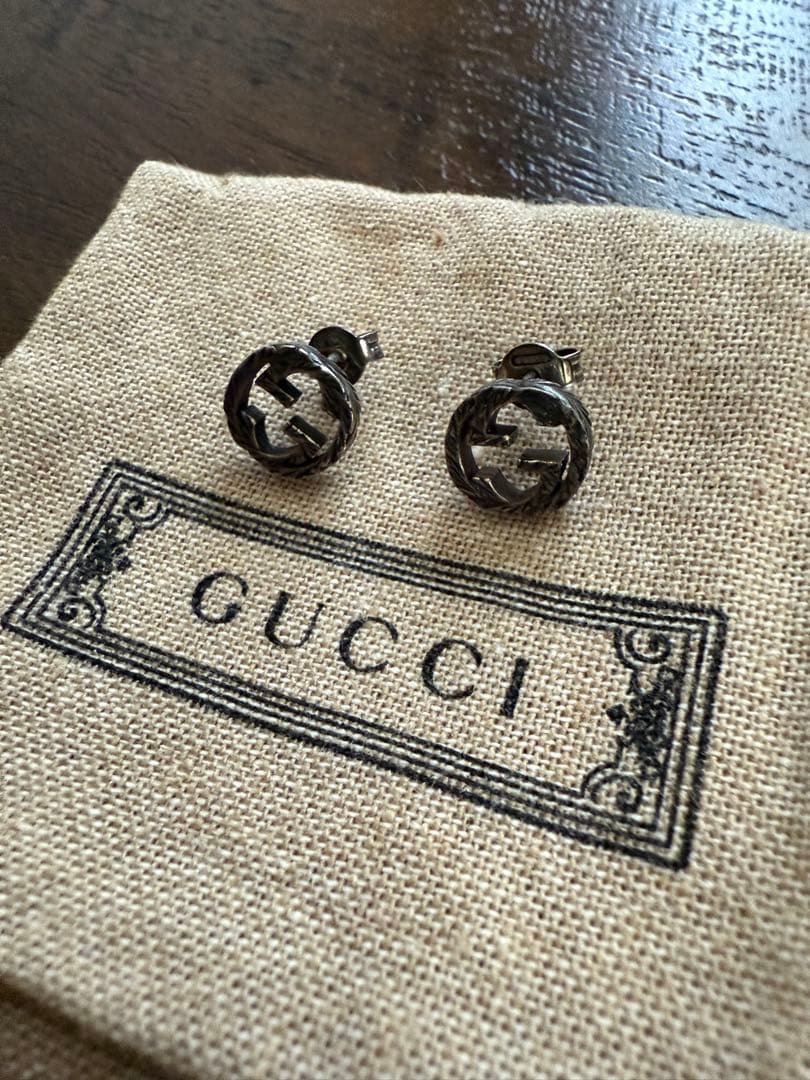 【両耳セット】GUCCI ピアス