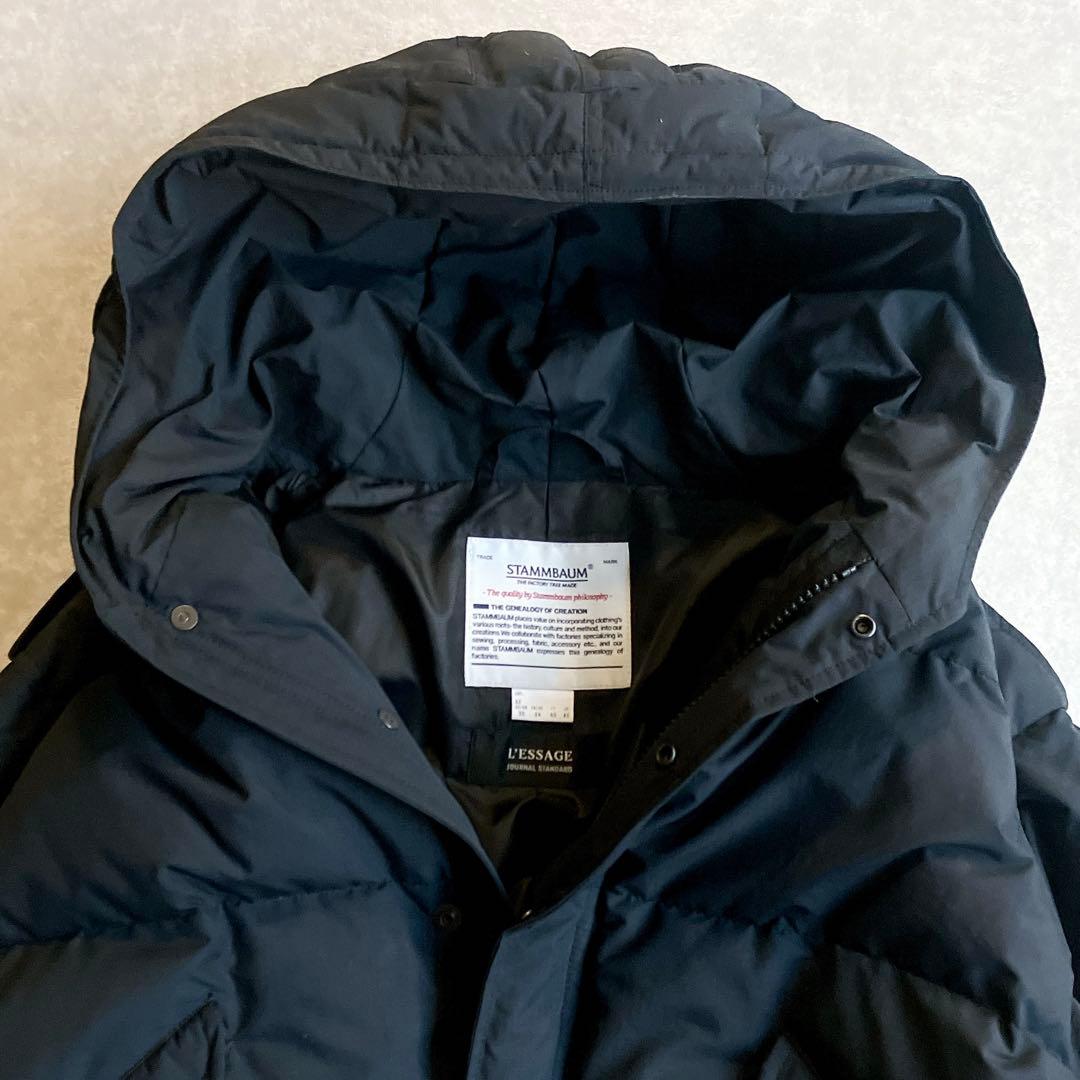 美品 STAMMBAUM×レサージュ別注 ショートダウンジャケット ドロスト