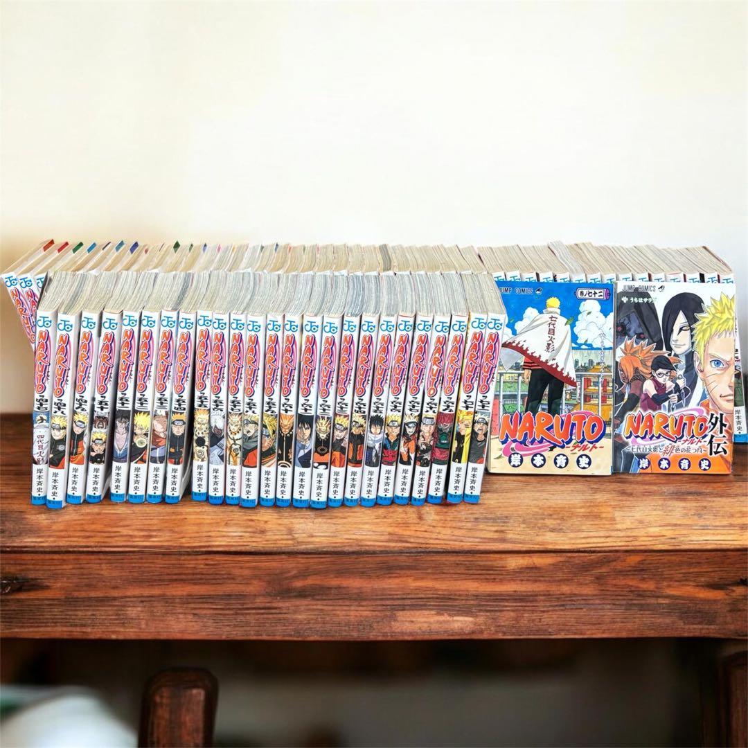 NARUTO 全巻セット 72巻　外伝付き