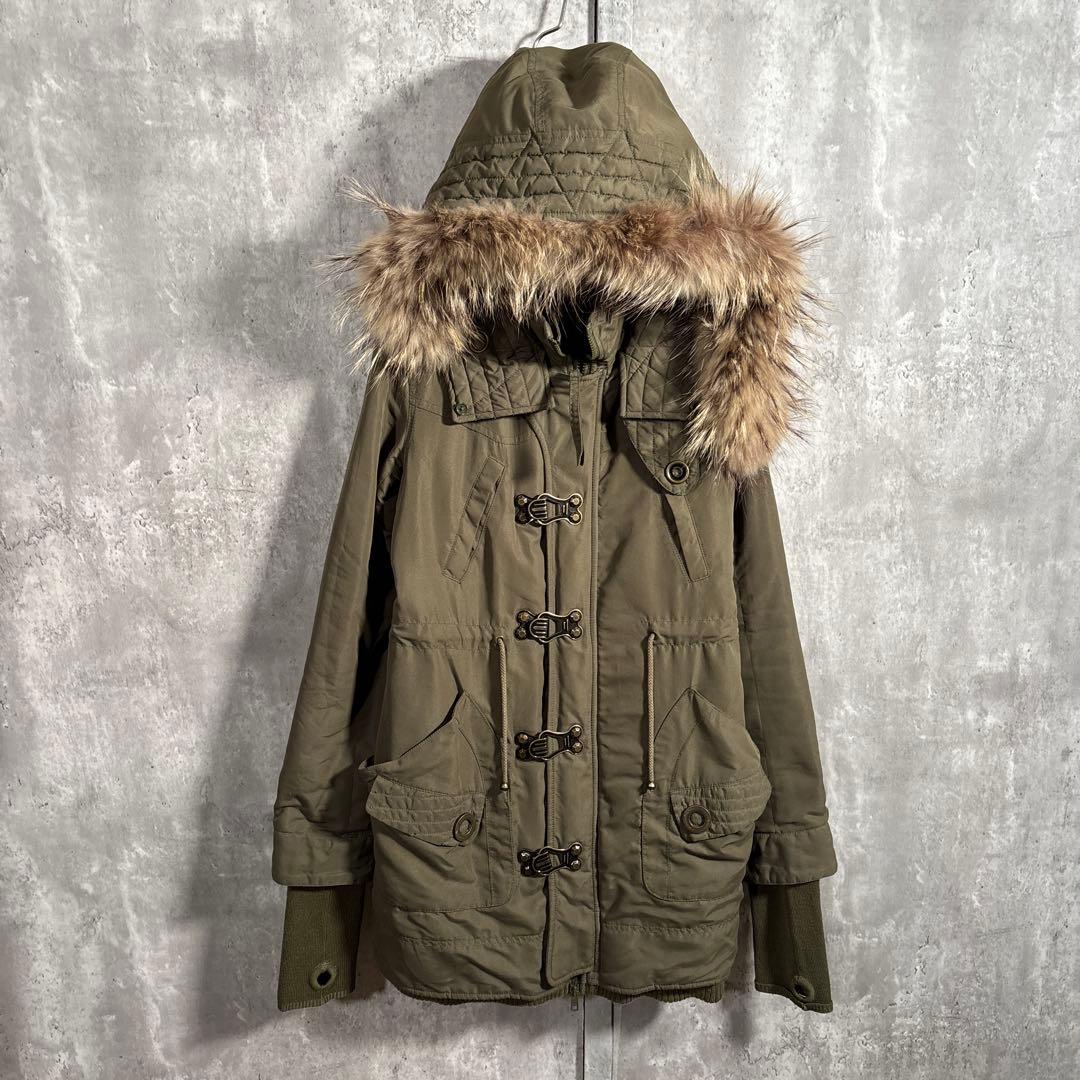 【00s_Archive】ギャル鬼ファーModsCoat平成グランジY2K