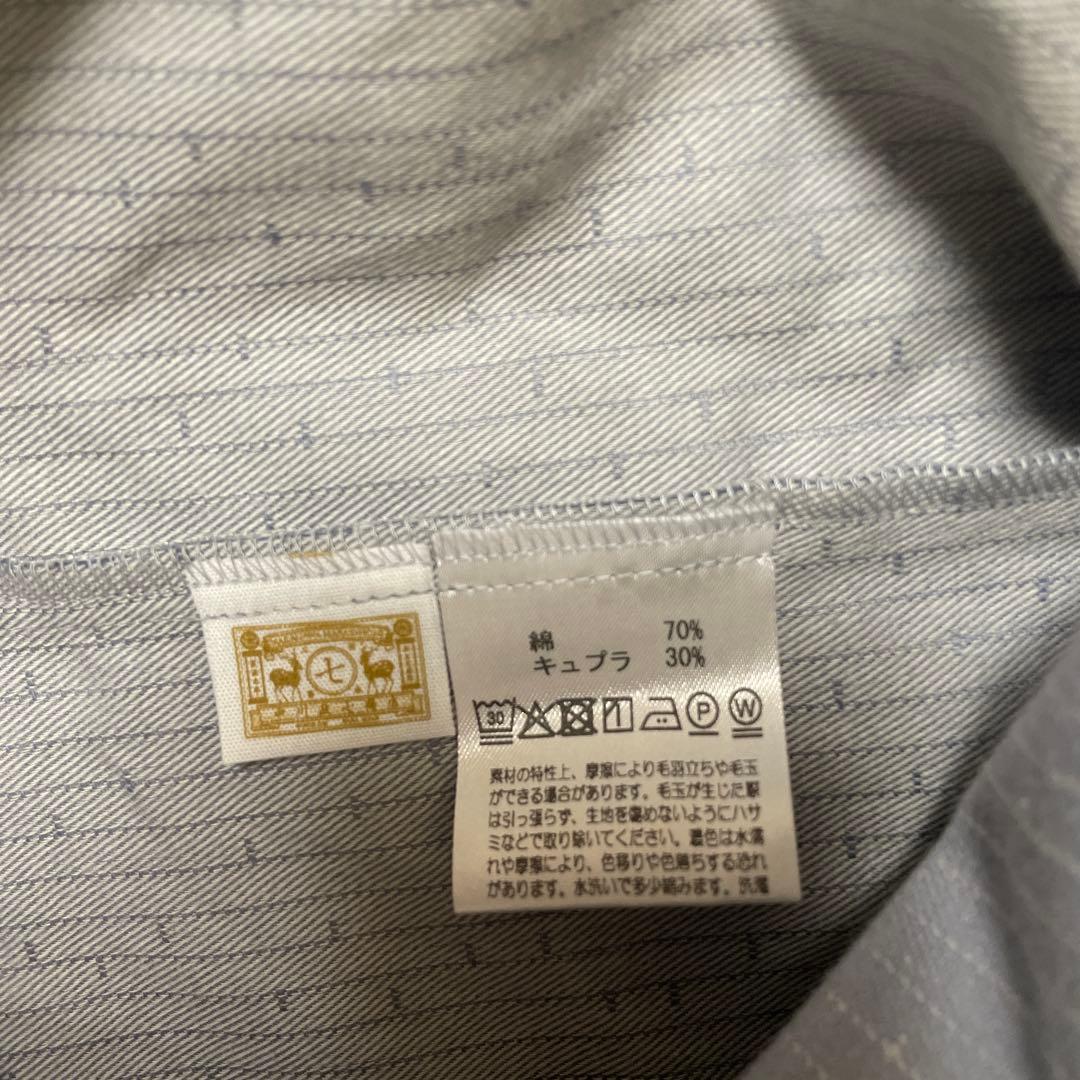 未使用　中川政七商店　2025秋冬発売　やわらかネルのバックギャザーブラウス