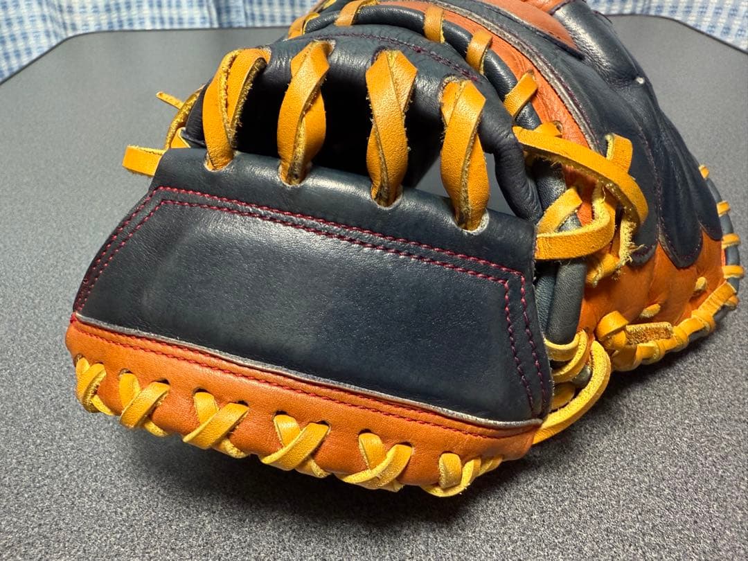 ハタケヤマ　硬式用キャッチャーミット　スペシャルプロオーダー　カラーオイル付