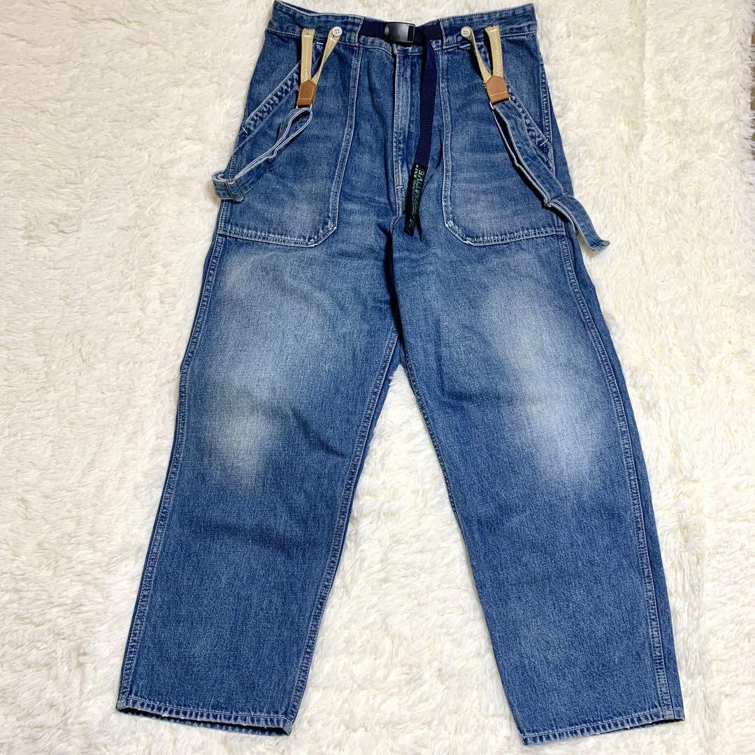 RNA☆ R3827 フレンチワークサスペンダーパンツ M