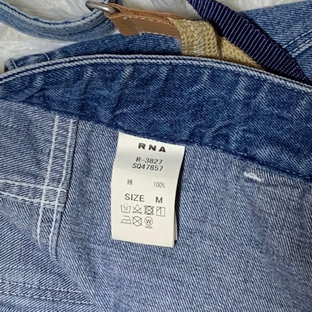 RNA☆ R3827 フレンチワークサスペンダーパンツ M