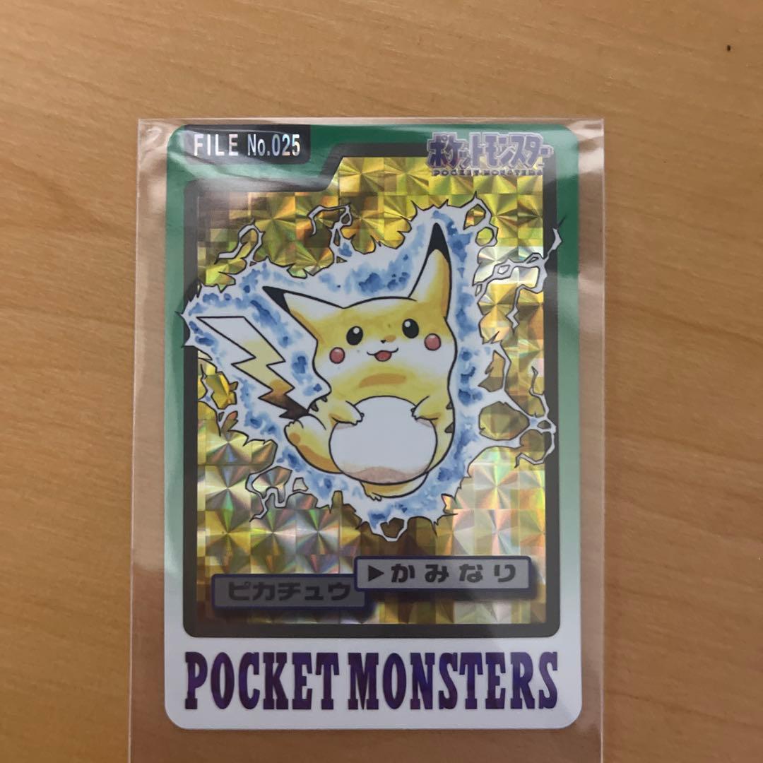 メ*ロ様 ポケットモンスター ピカチュウ カード 025