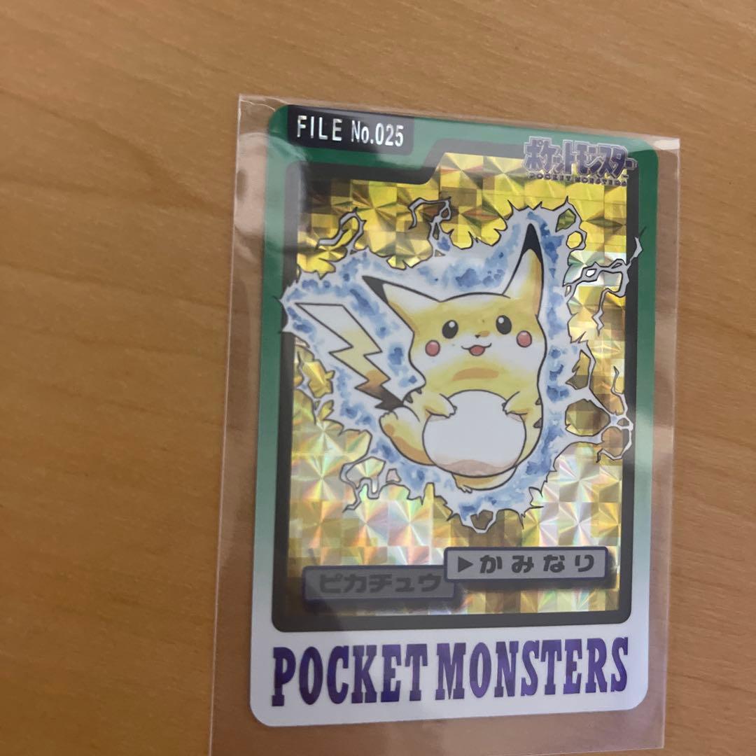 メ*ロ様 ポケットモンスター ピカチュウ カード 025