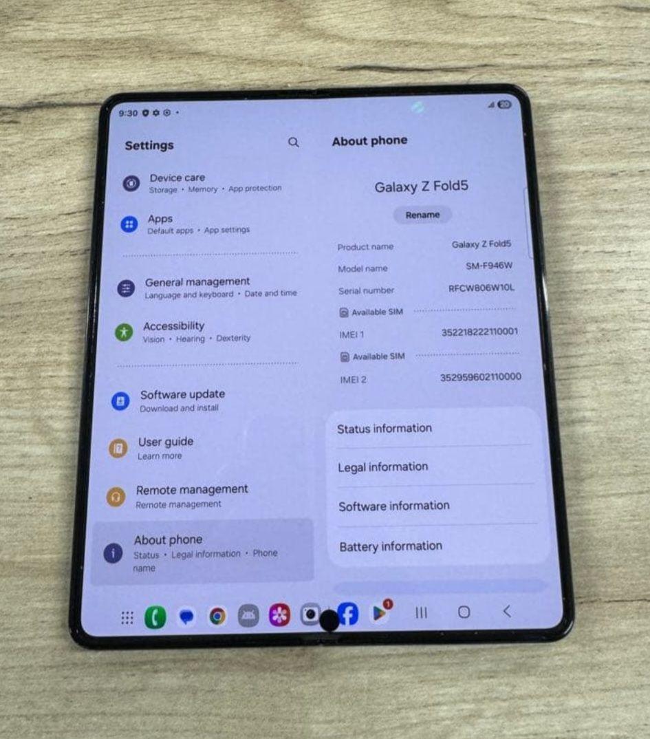 Samsung Galaxy Z Fold 5｜256gb｜SIMフリー