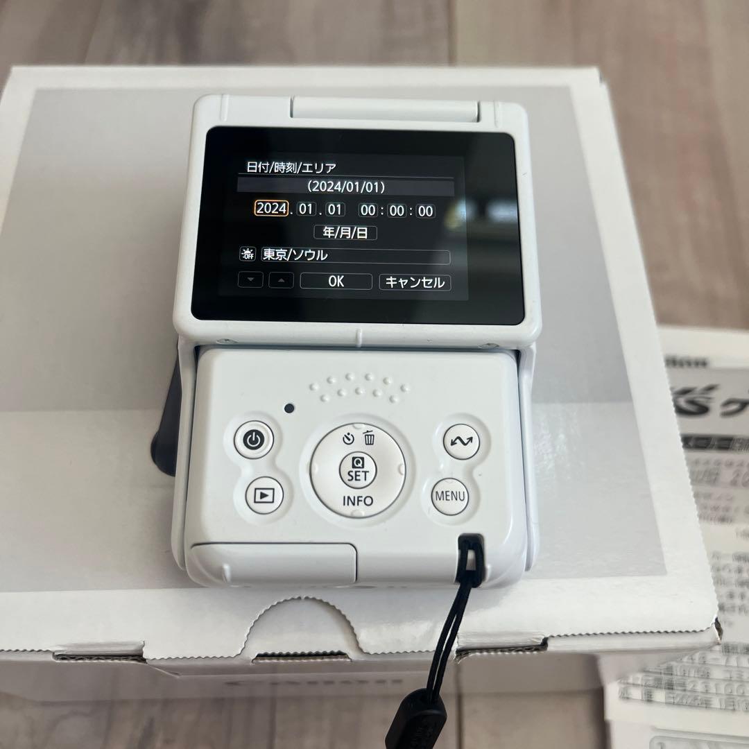 Canon PowerShot V10 ホワイト