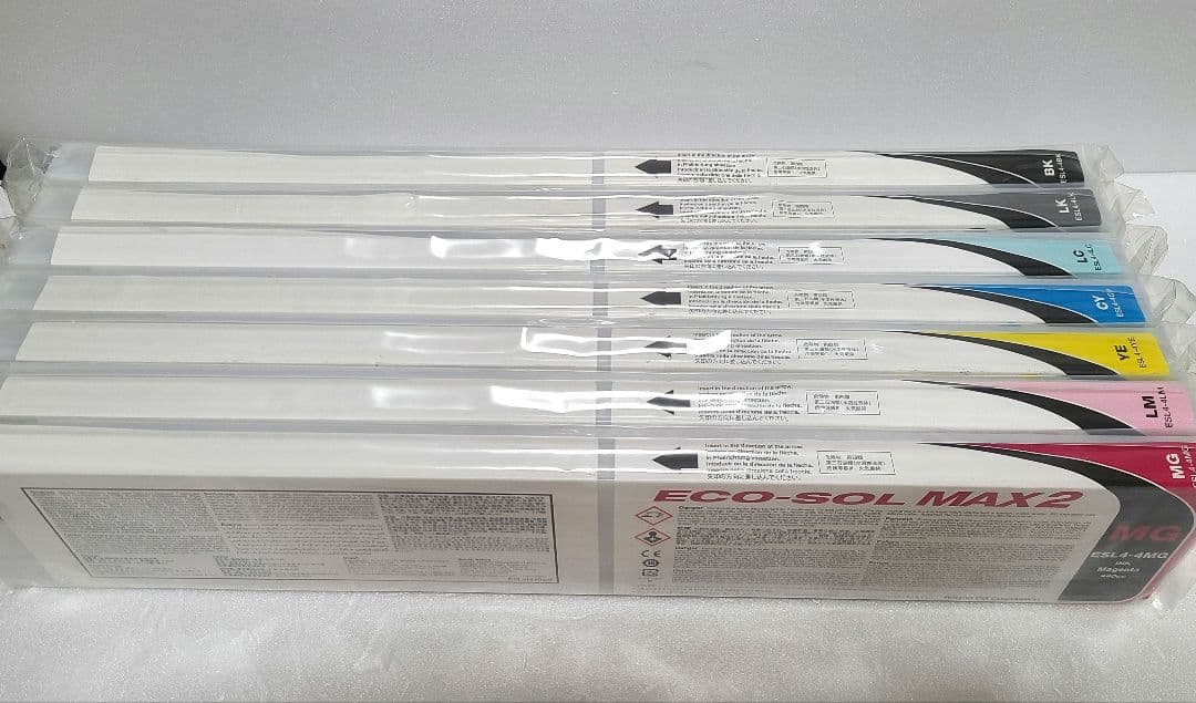 新品未開封 ローランド ECO-SOL MAX2 インク 7色セット 440cc