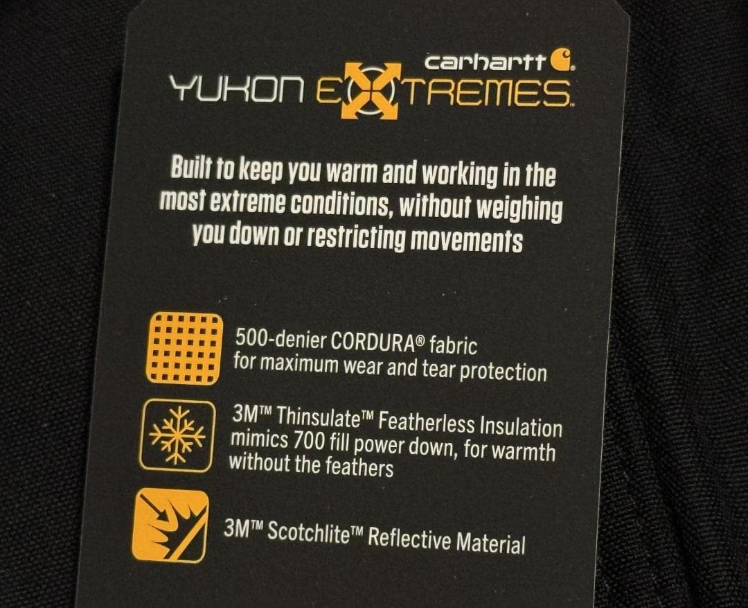 新品 カーハート ユーコンストリーム インシュレーション パーカ US:L