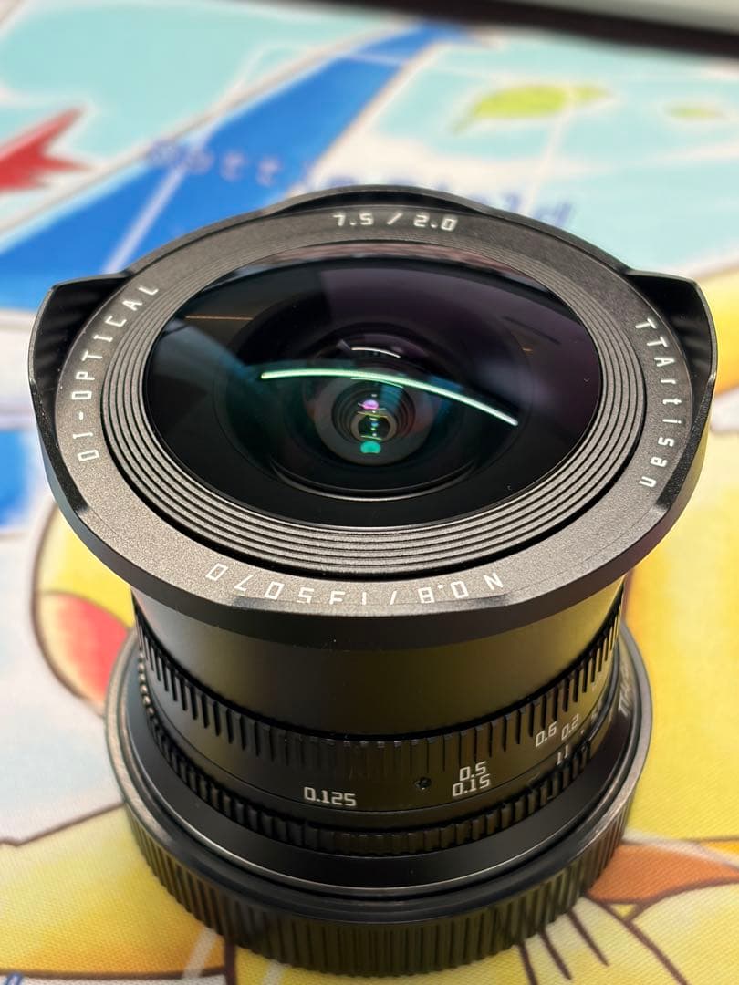 TTArtisan 7.5mm f/2 C 単焦点魚眼レンズ RFマウント