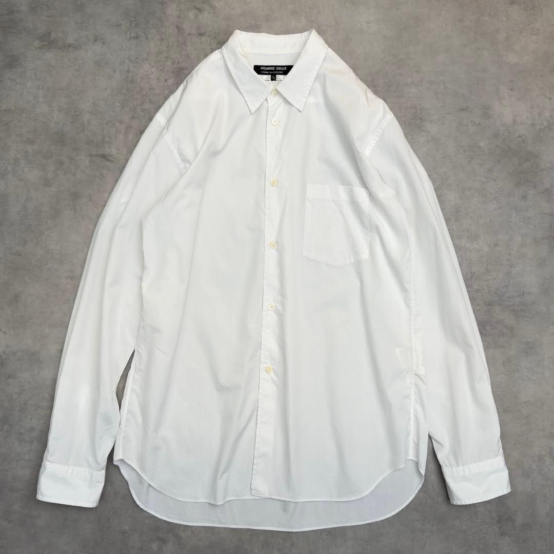 極美品【コムデギャルソンオムドゥ】XL ロングスリーブドレスシャツ AD2020