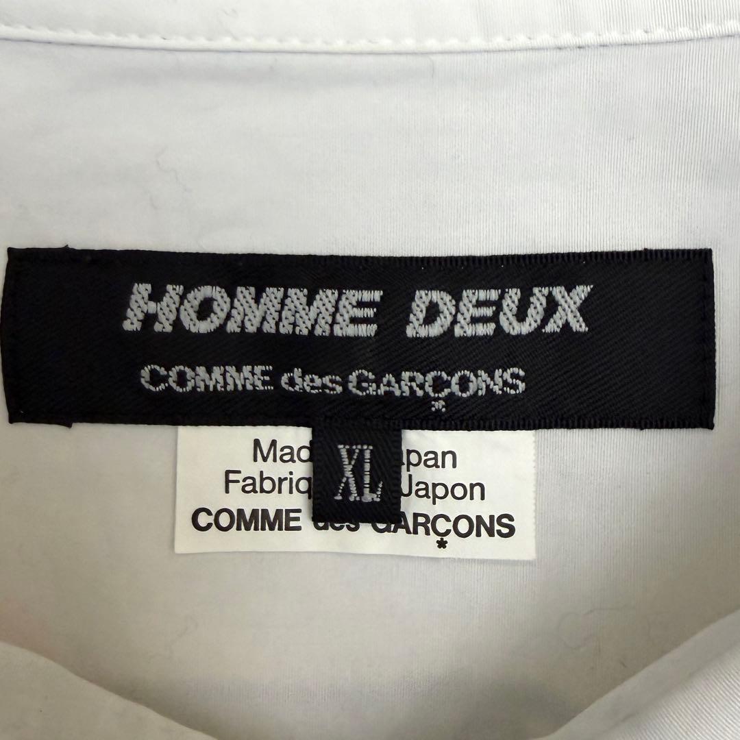 極美品【コムデギャルソンオムドゥ】XL ロングスリーブドレスシャツ AD2020
