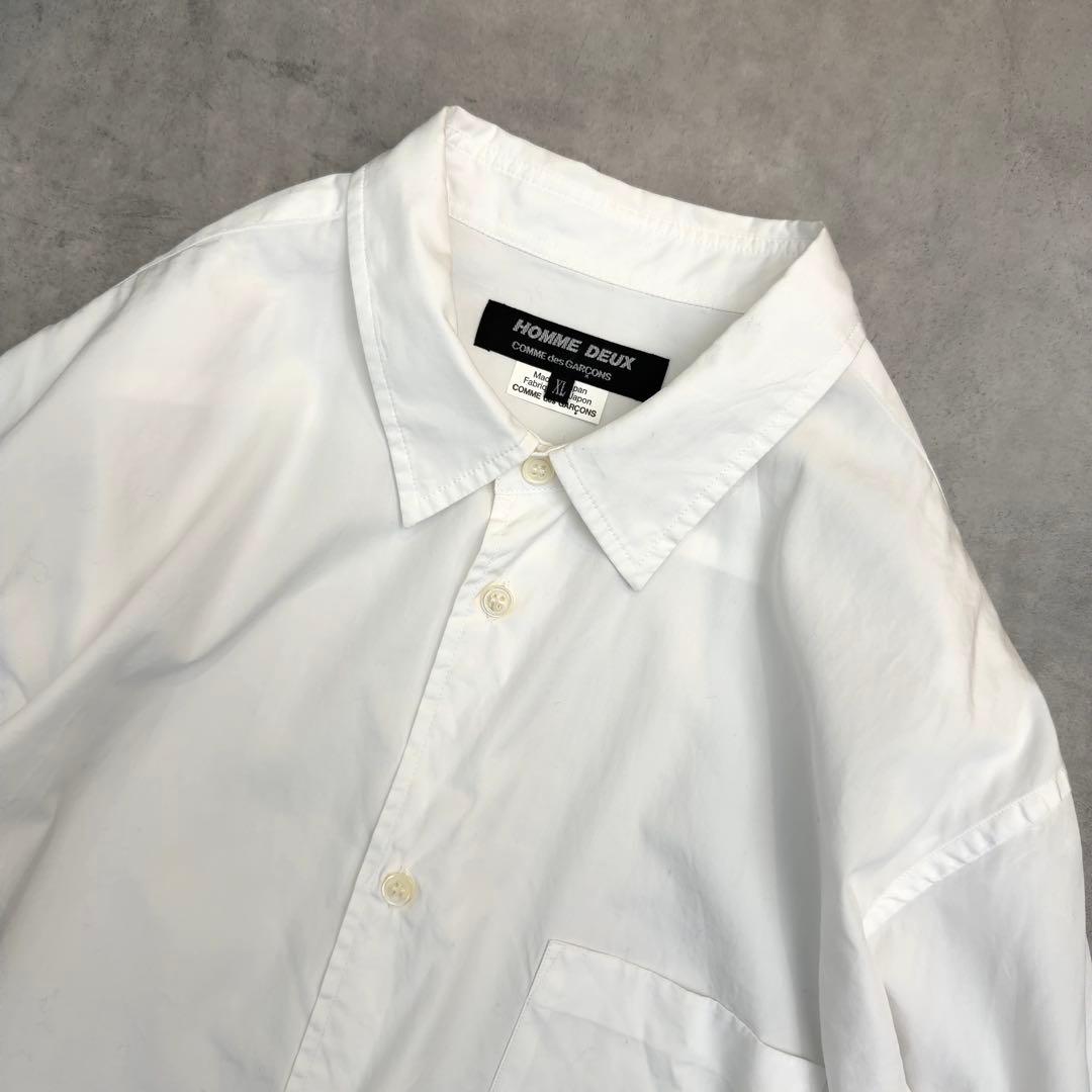 極美品【コムデギャルソンオムドゥ】XL ロングスリーブドレスシャツ AD2020