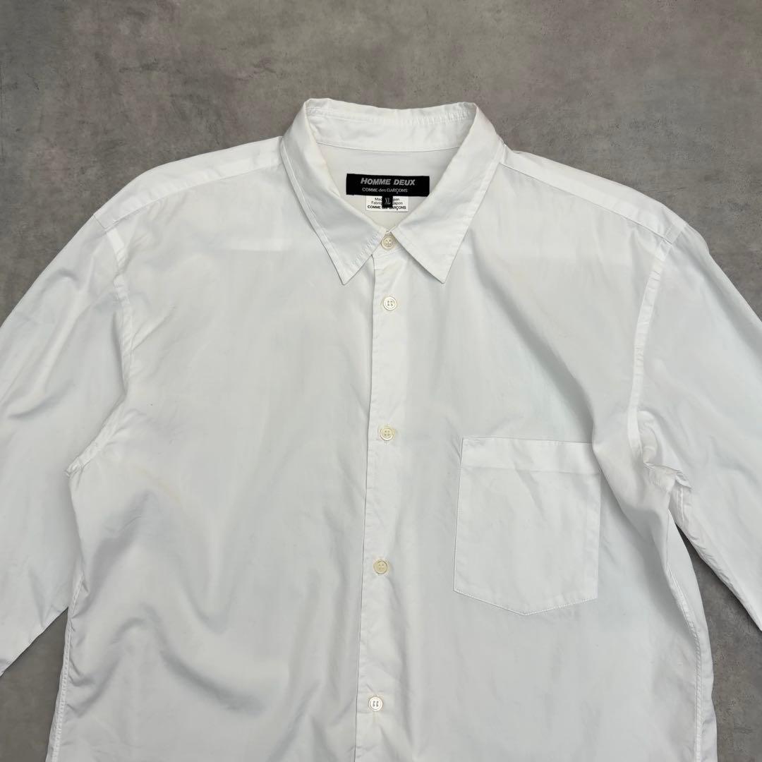 極美品【コムデギャルソンオムドゥ】XL ロングスリーブドレスシャツ AD2020