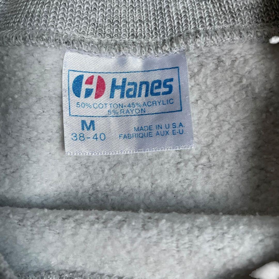 USA製 80s VANS バンズ スウェット 灰 M オールドスケート