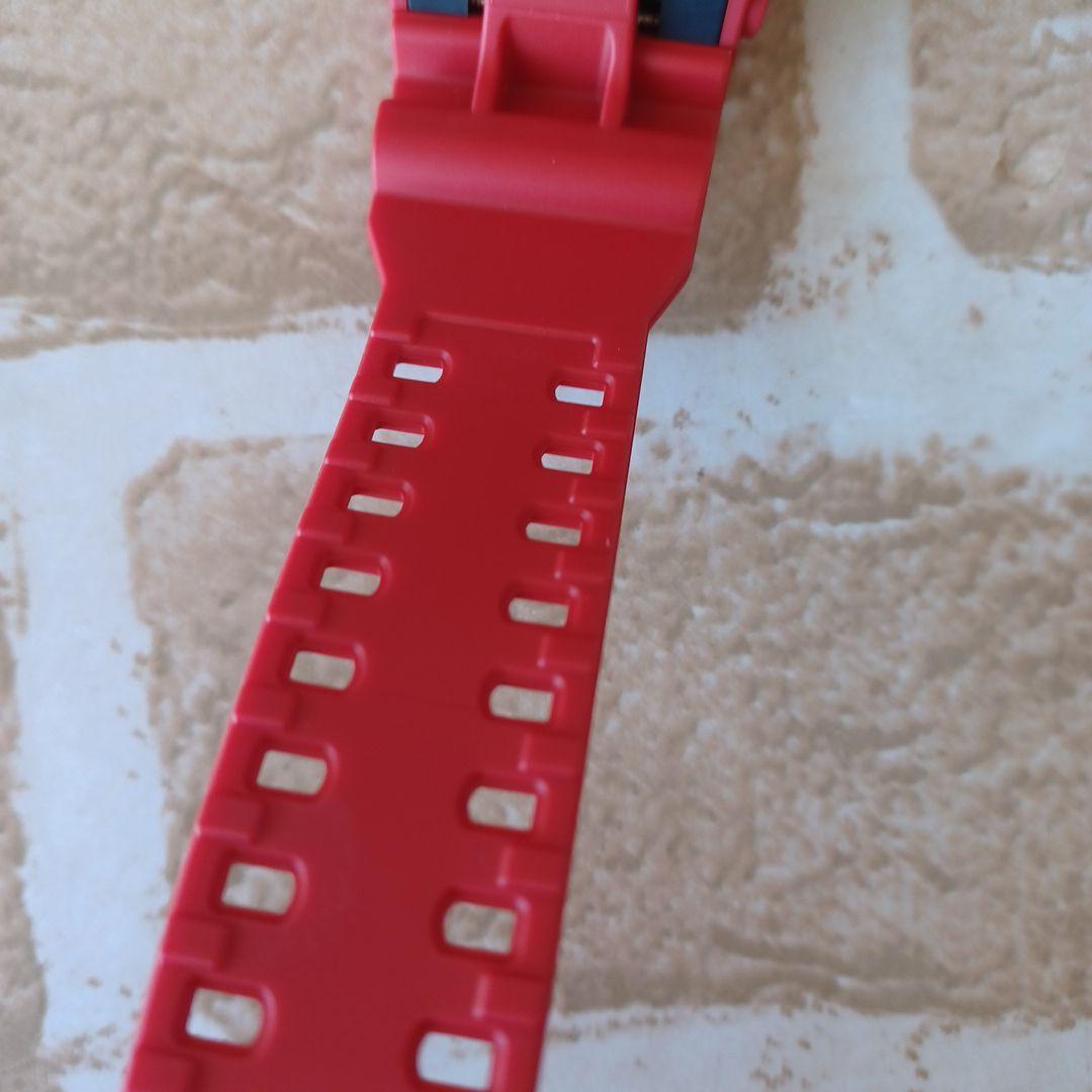 CASIO G-SHOCKジーショック腕時計 紅レッド　男梅コラボカラー