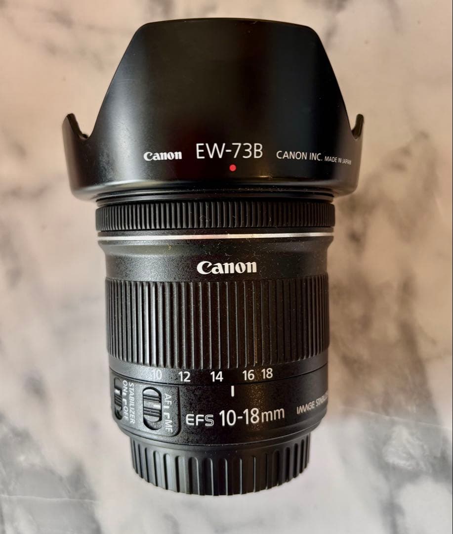 キヤノン Canon EFS 10-18mm 広角レンズ フィルター付き