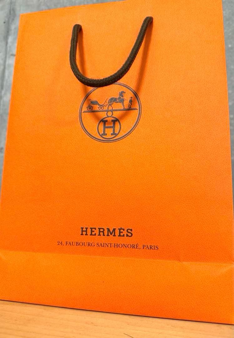 HERMES ブラック レザー 長財布 2025年製
