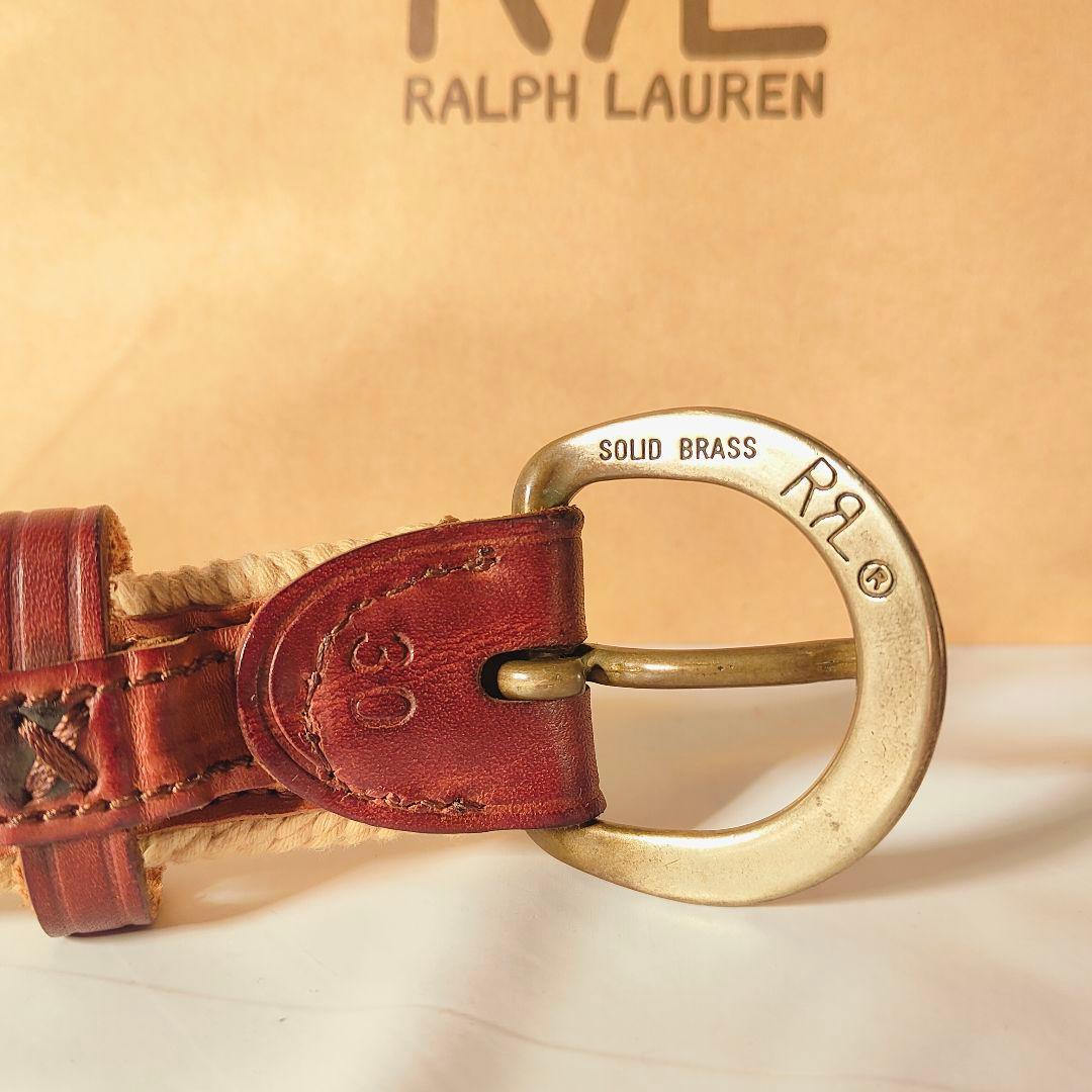 【極美品】RRL　RALPH LAUREN　高級ドレスベルト イタリア製 正規品