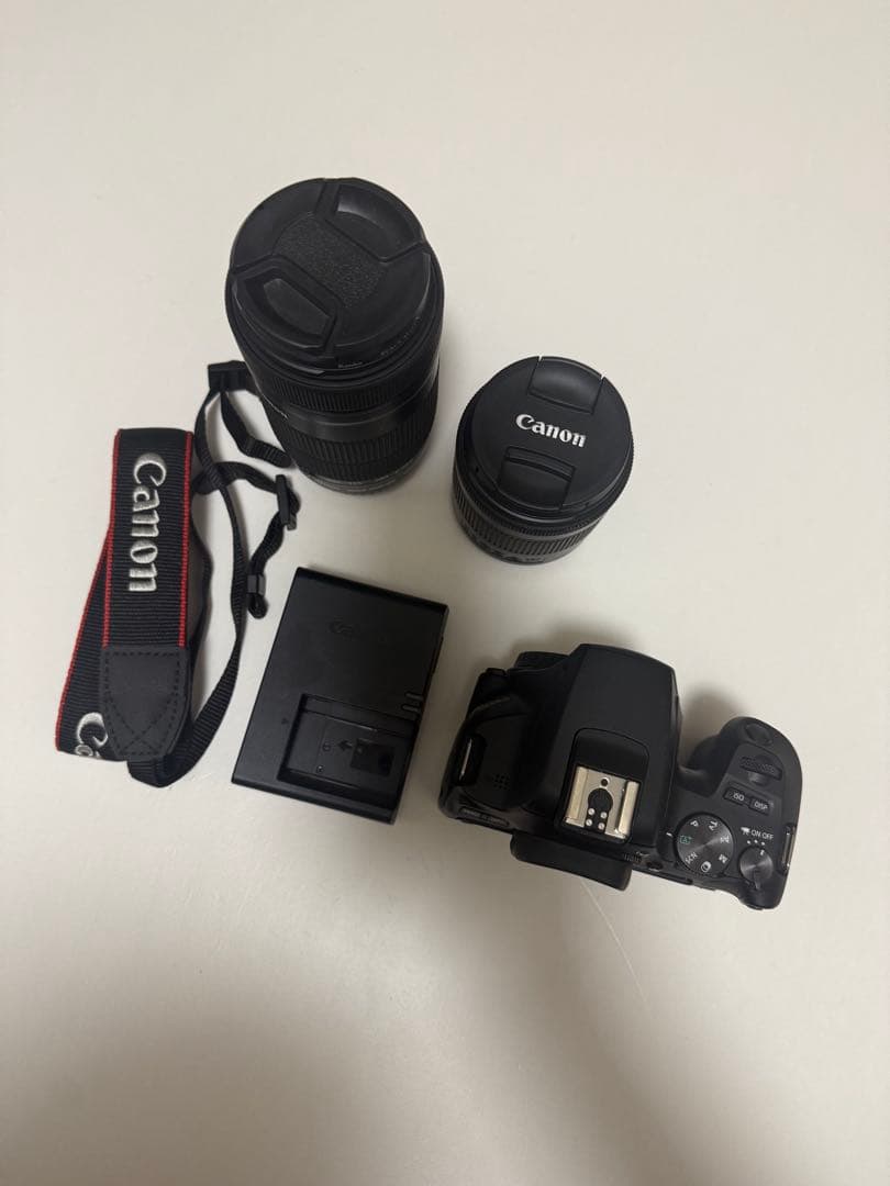 canon EOS kiss10x 一眼レフカメラ　カメラ　ダブルレンズキット