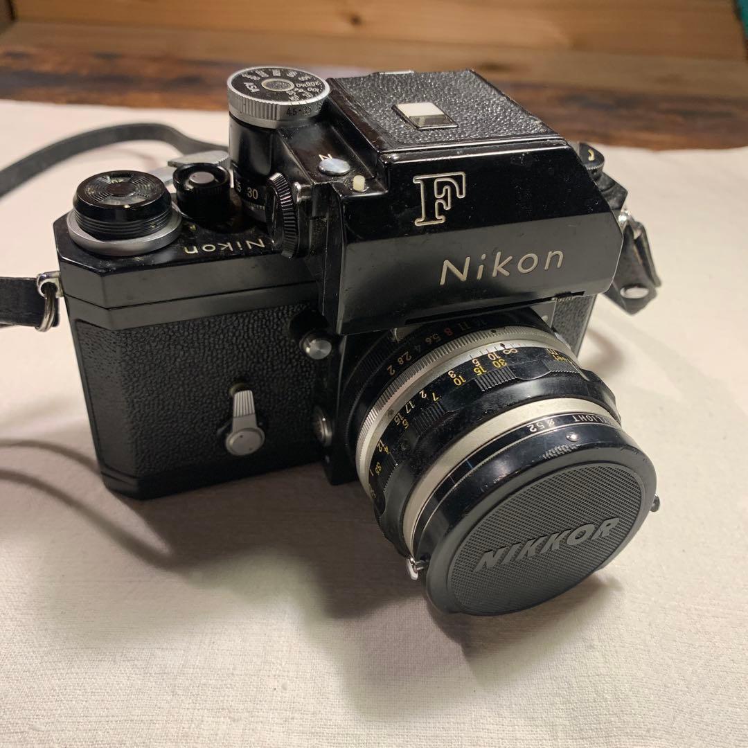 ニコンFフォトミックレンズキャップ付き〔ジャンク〕