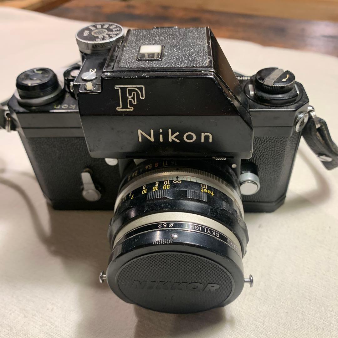 ニコンFフォトミックレンズキャップ付き〔ジャンク〕